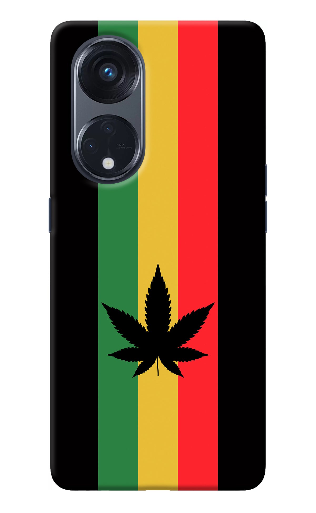 Weed Flag Oppo Reno8 T 5G Back Cover