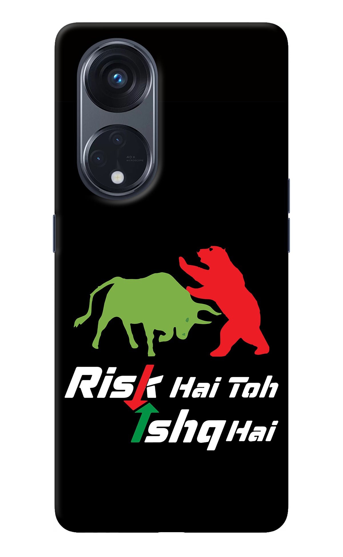 Risk Hai Toh Ishq Hai Oppo Reno8 T 5G Back Cover