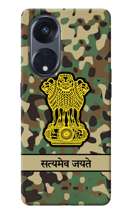 Satyamev Jayate Army Oppo Reno8 T 5G Back Cover