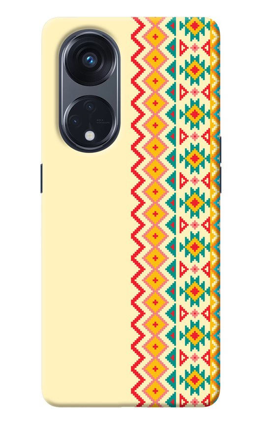 Ethnic Seamless Oppo Reno8 T 5G Back Cover