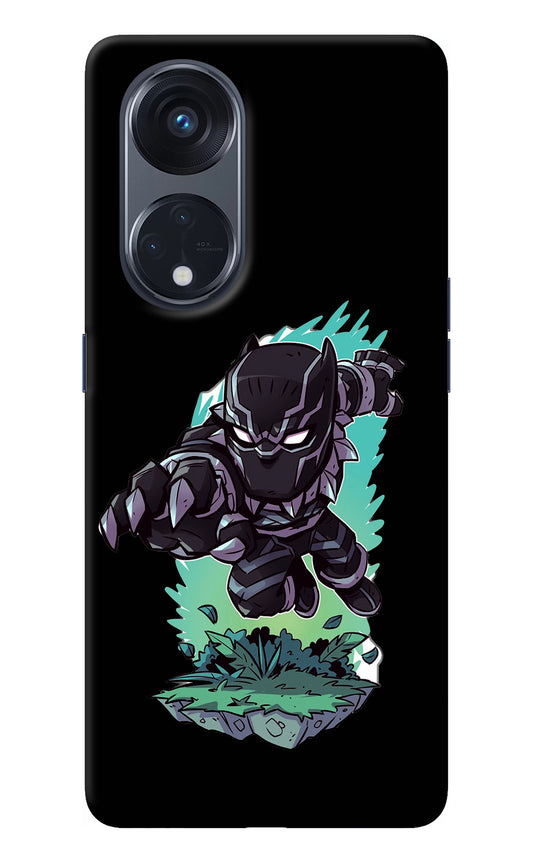 Black Panther Oppo Reno8 T 5G Back Cover