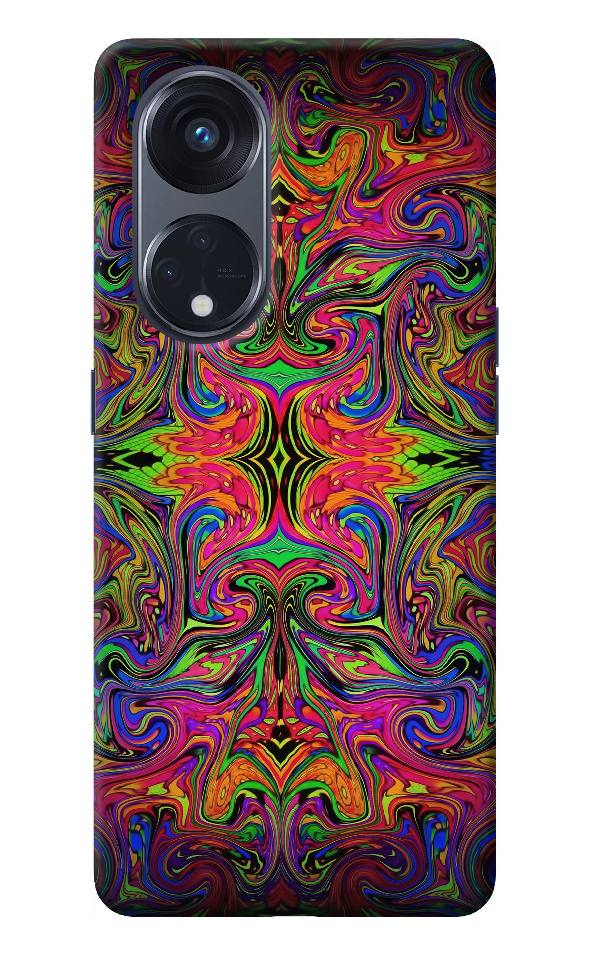 Psychedelic Art Oppo Reno8 T 5G Back Cover