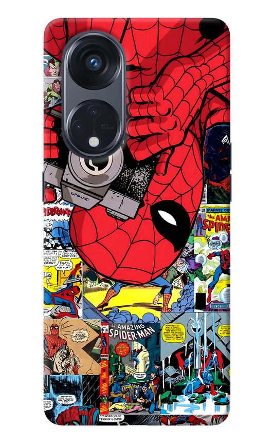 Spider Man Oppo Reno8 T 5G Back Cover