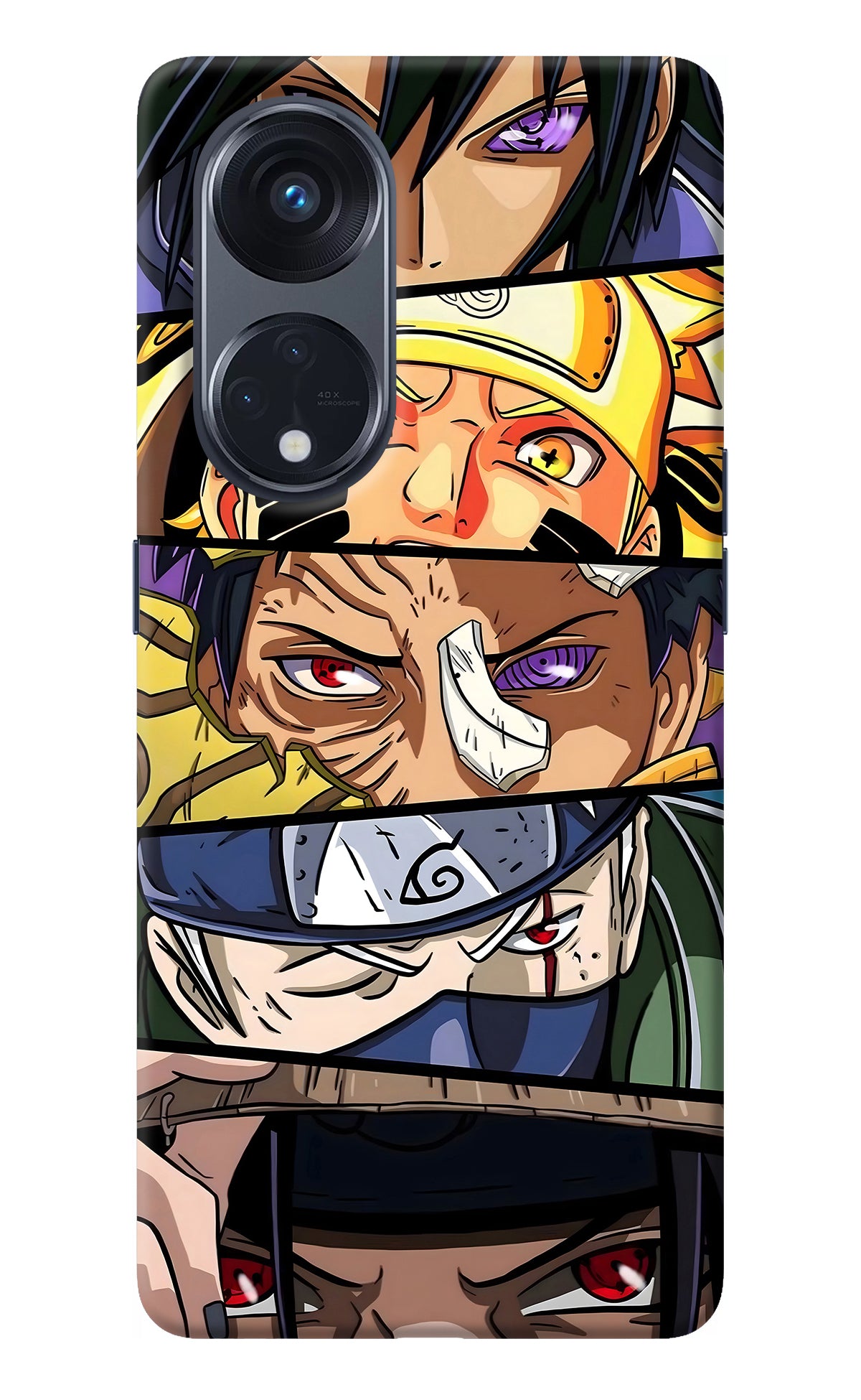 Naruto Character Oppo Reno8 T 5G Back Cover