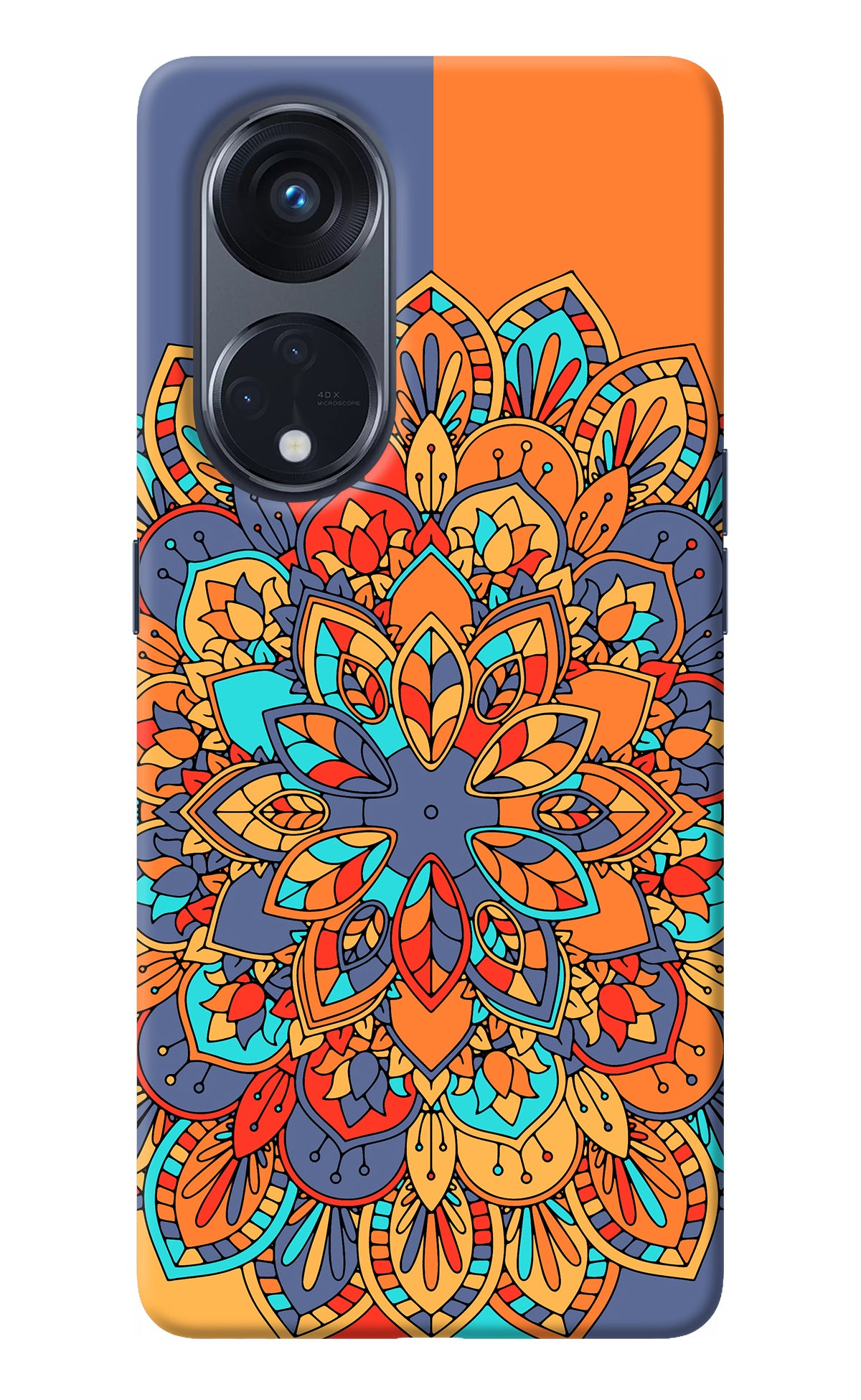 Color Mandala Oppo Reno8 T 5G Back Cover