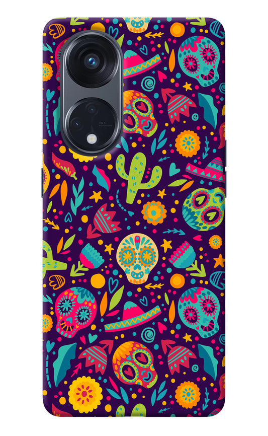 Mexican Design Oppo Reno8 T 5G Back Cover