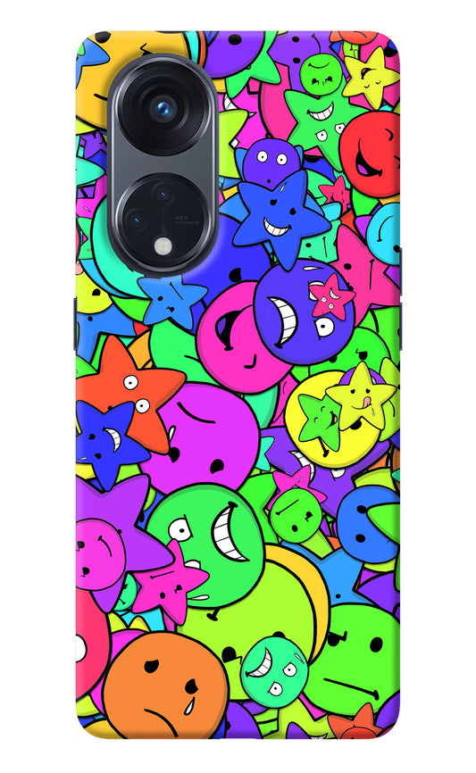 Fun Doodle Oppo Reno8 T 5G Back Cover