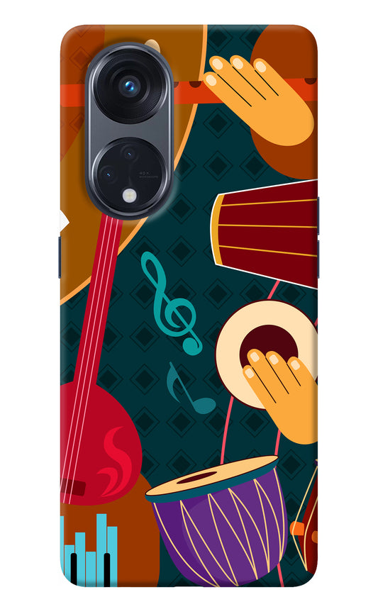 Music Instrument Oppo Reno8 T 5G Back Cover