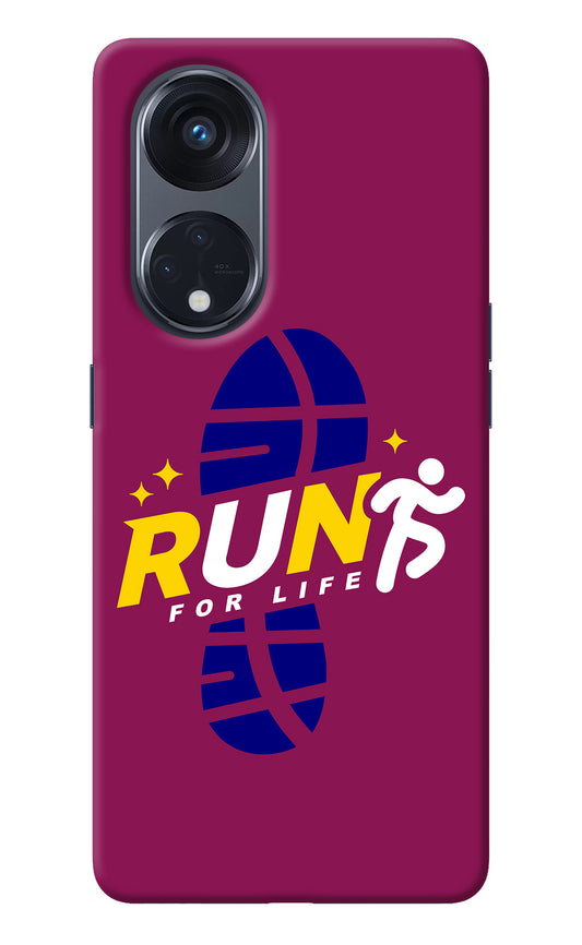 Run for Life Oppo Reno8 T 5G Back Cover