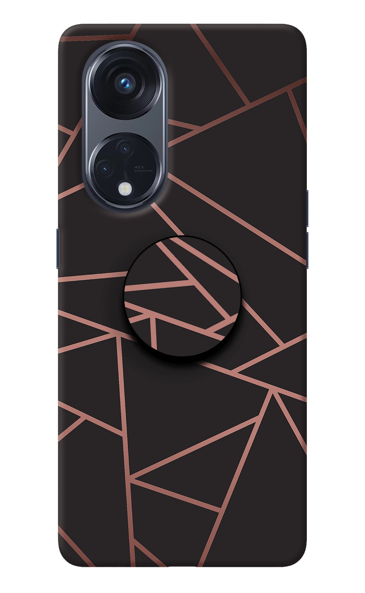 Geometric Pattern Oppo Reno8 T 5G Pop Case