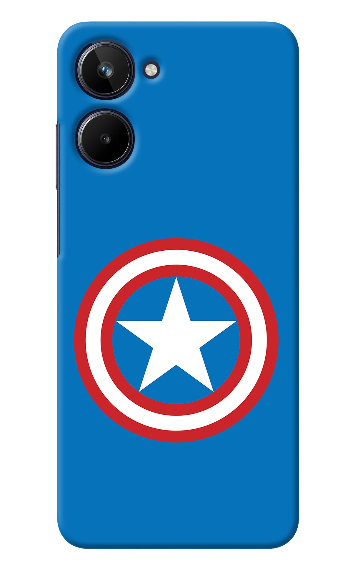 Captain America Logo Realme 10 Back Cover