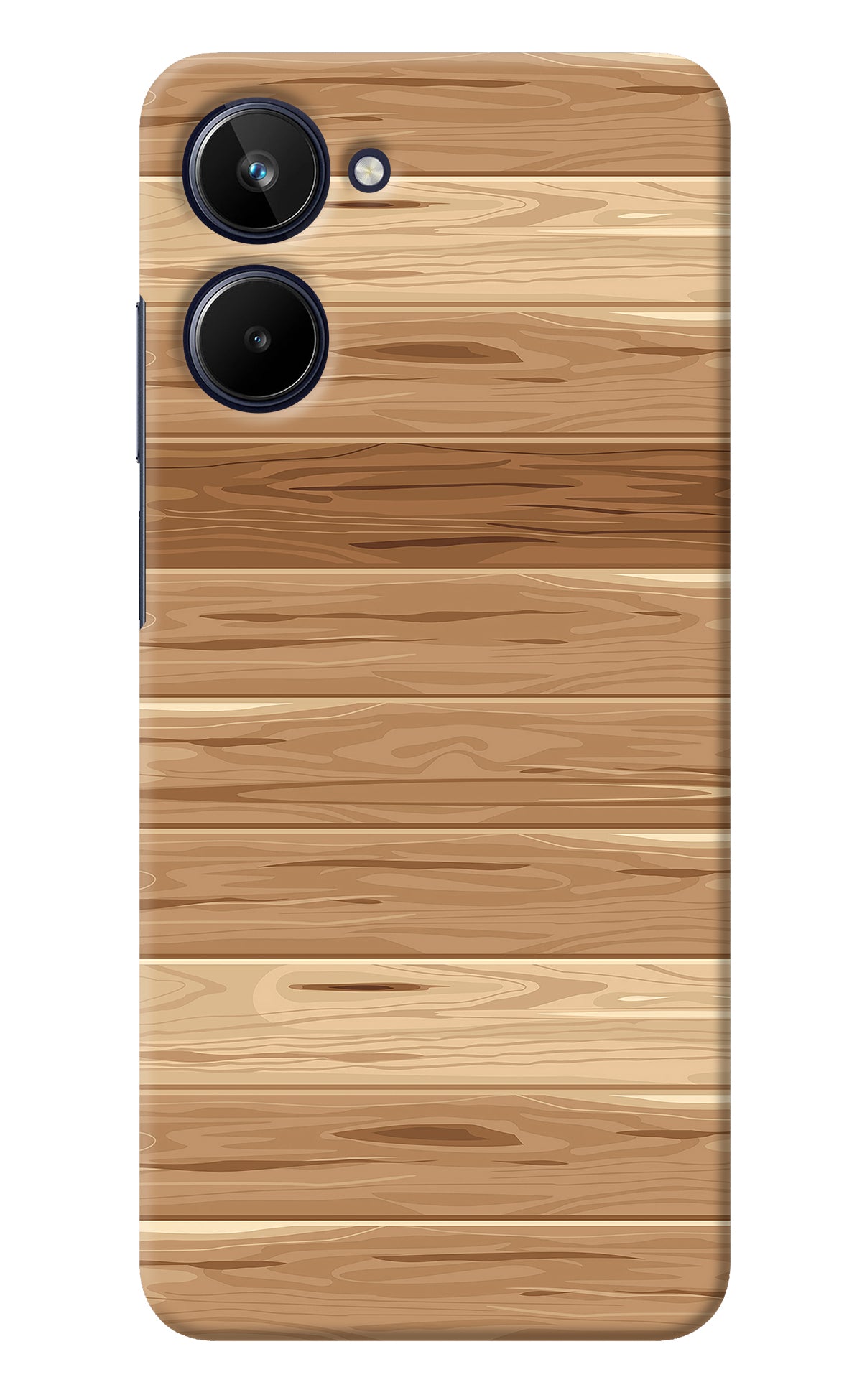 Wooden Vector Realme 10 Back Cover