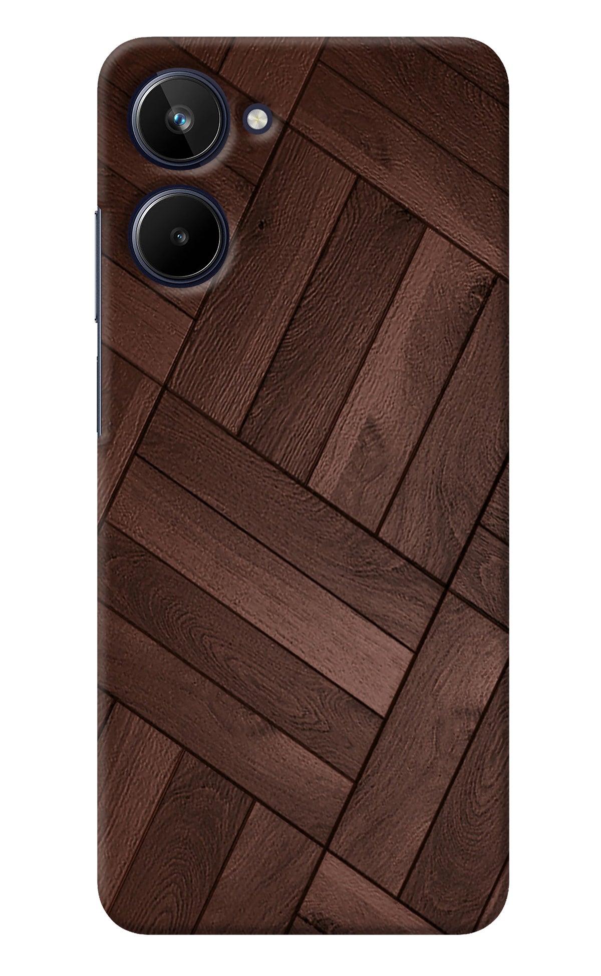 Wooden Texture Design Realme 10 Back Cover