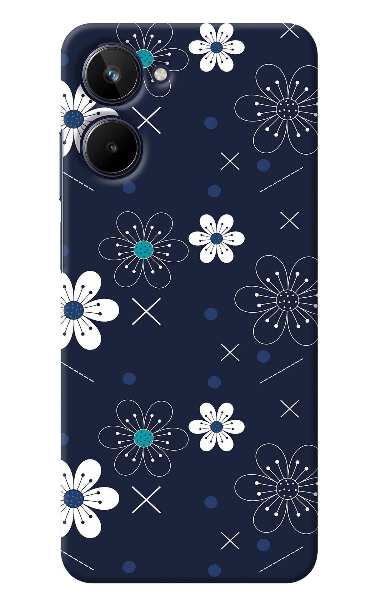 Flowers Realme 10 Back Cover