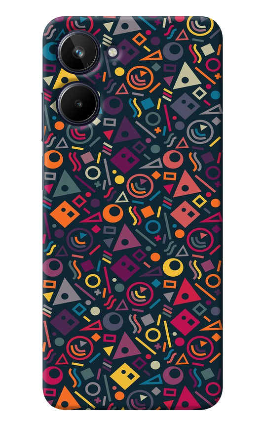 Geometric Abstract Realme 10 Back Cover