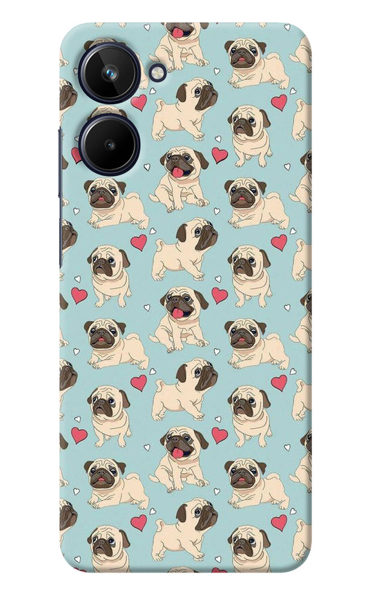 Pug Dog Realme 10 Back Cover