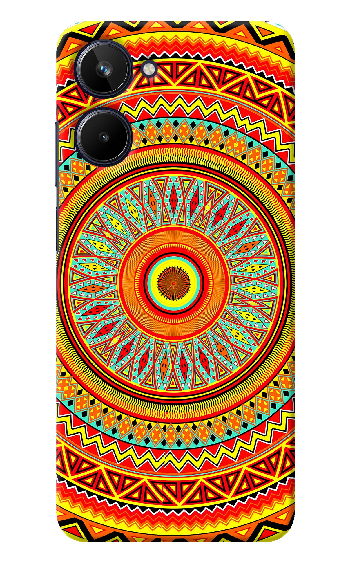 Mandala Pattern Realme 10 Back Cover