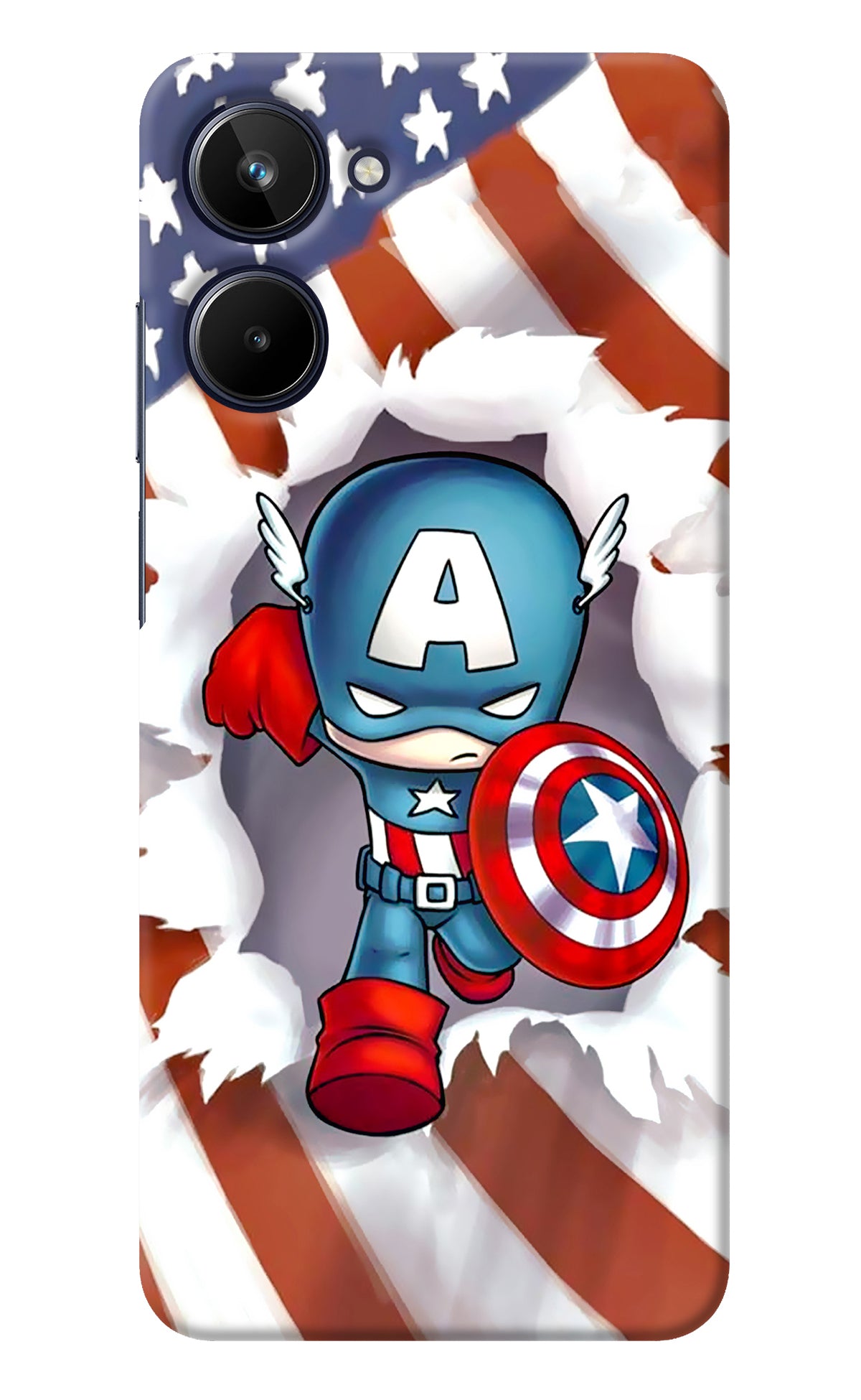 Captain America Realme 10 Back Cover