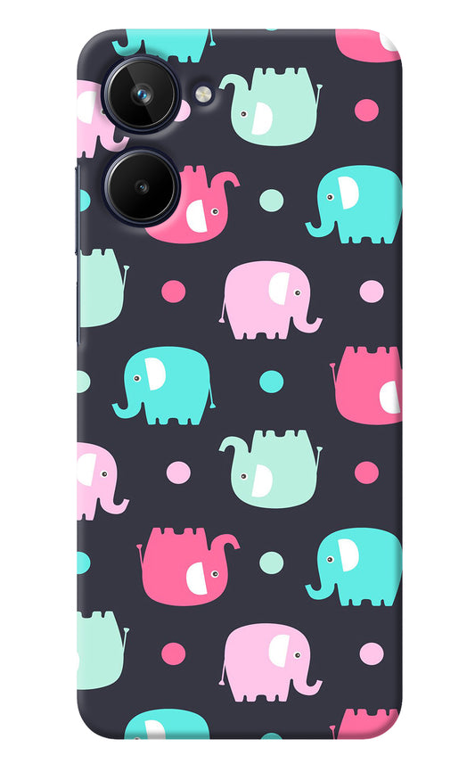 Elephants Realme 10 Back Cover