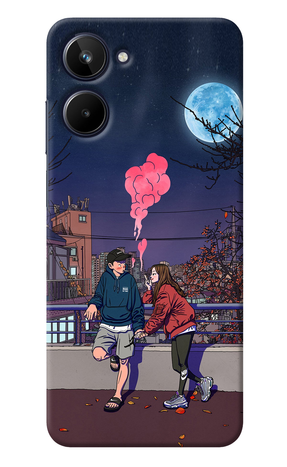 Chilling Couple Realme 10 Back Cover