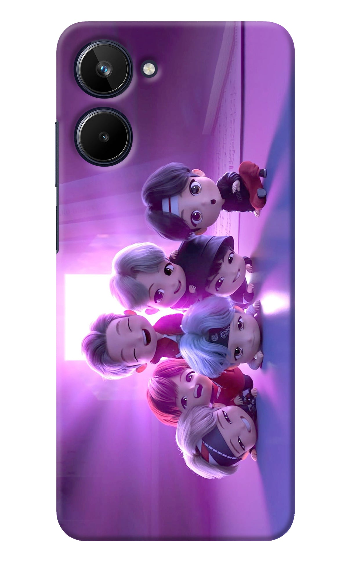 BTS Chibi Realme 10 Back Cover