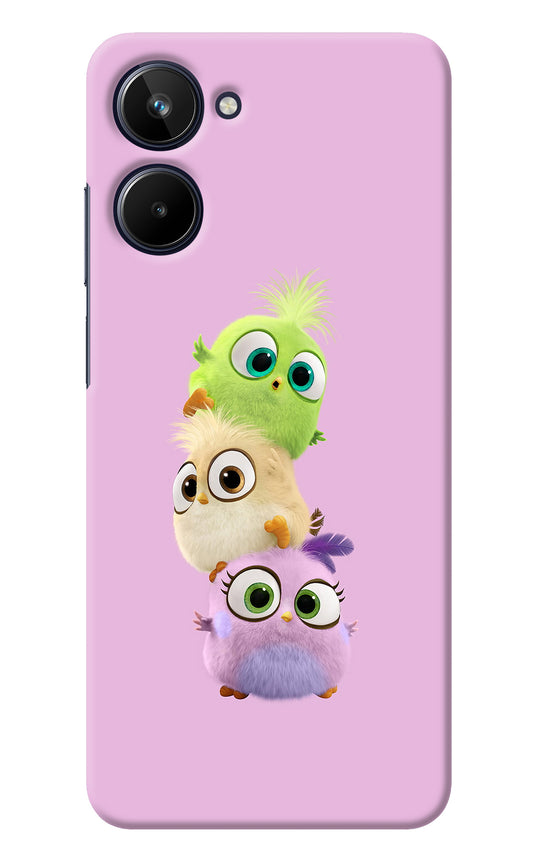 Cute Little Birds Realme 10 Back Cover