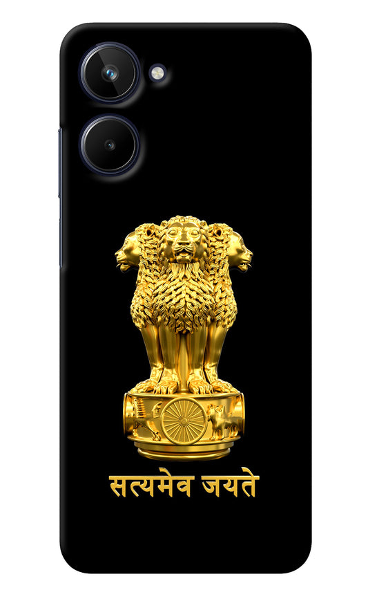 Satyamev Jayate Golden Realme 10 Back Cover