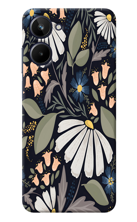 Flowers Art Realme 10 Back Cover