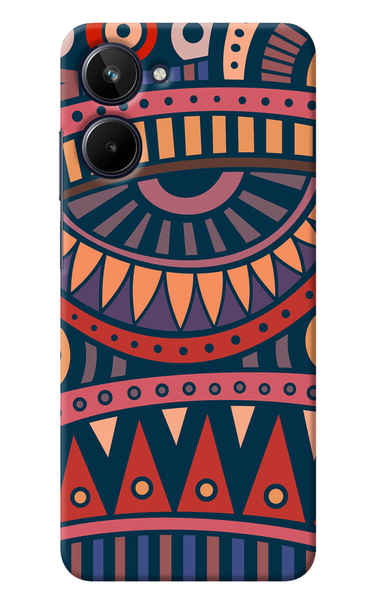 African Culture Design Realme 10 Back Cover