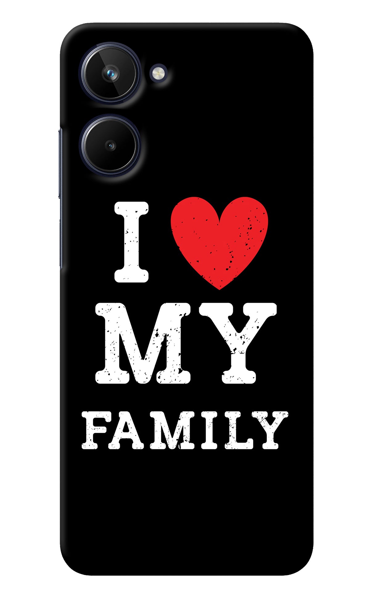 I Love My Family Realme 10 Back Cover