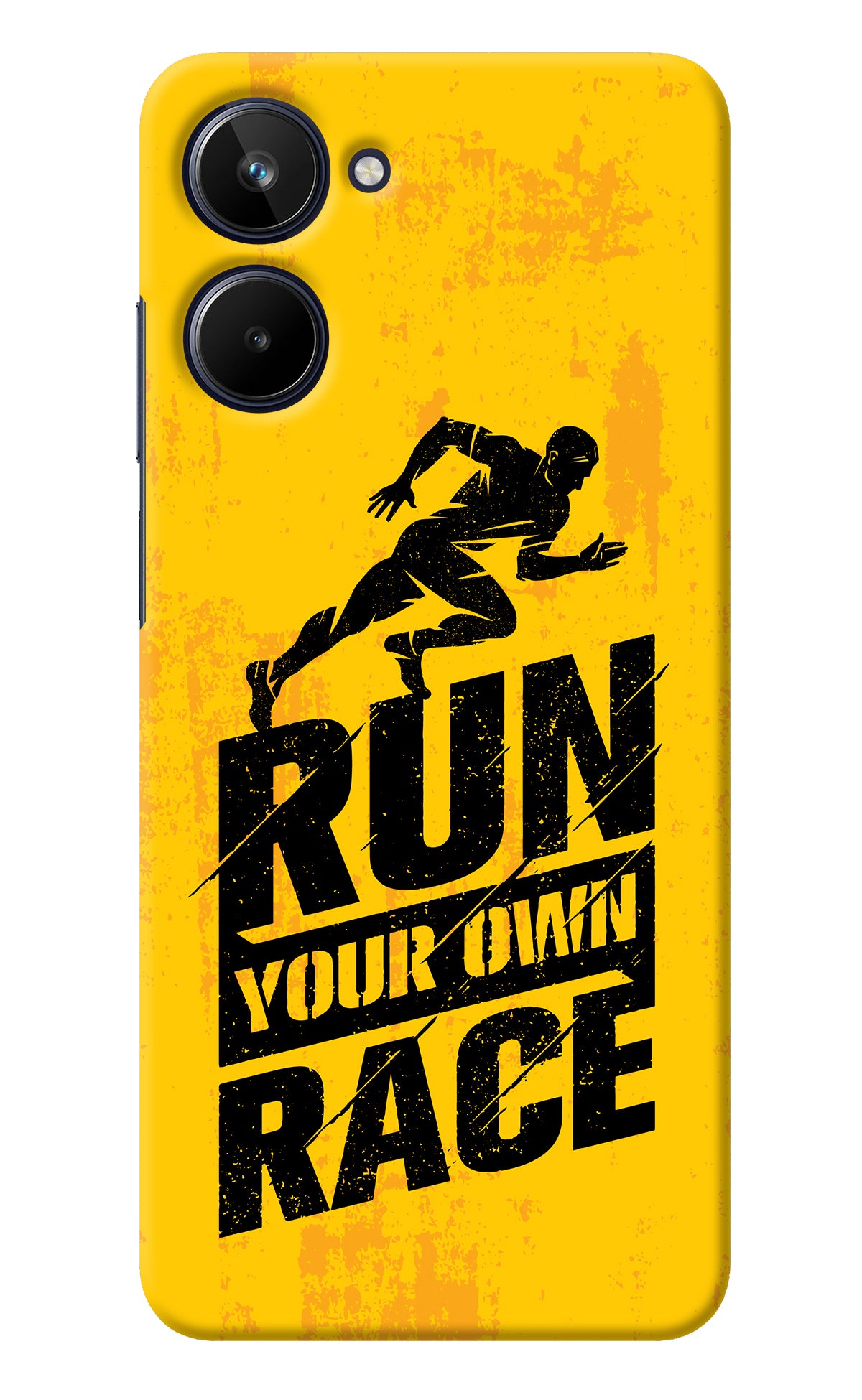 Run Your Own Race Realme 10 Back Cover