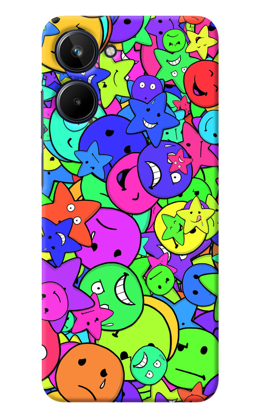 Fun Doodle Realme 10 Back Cover