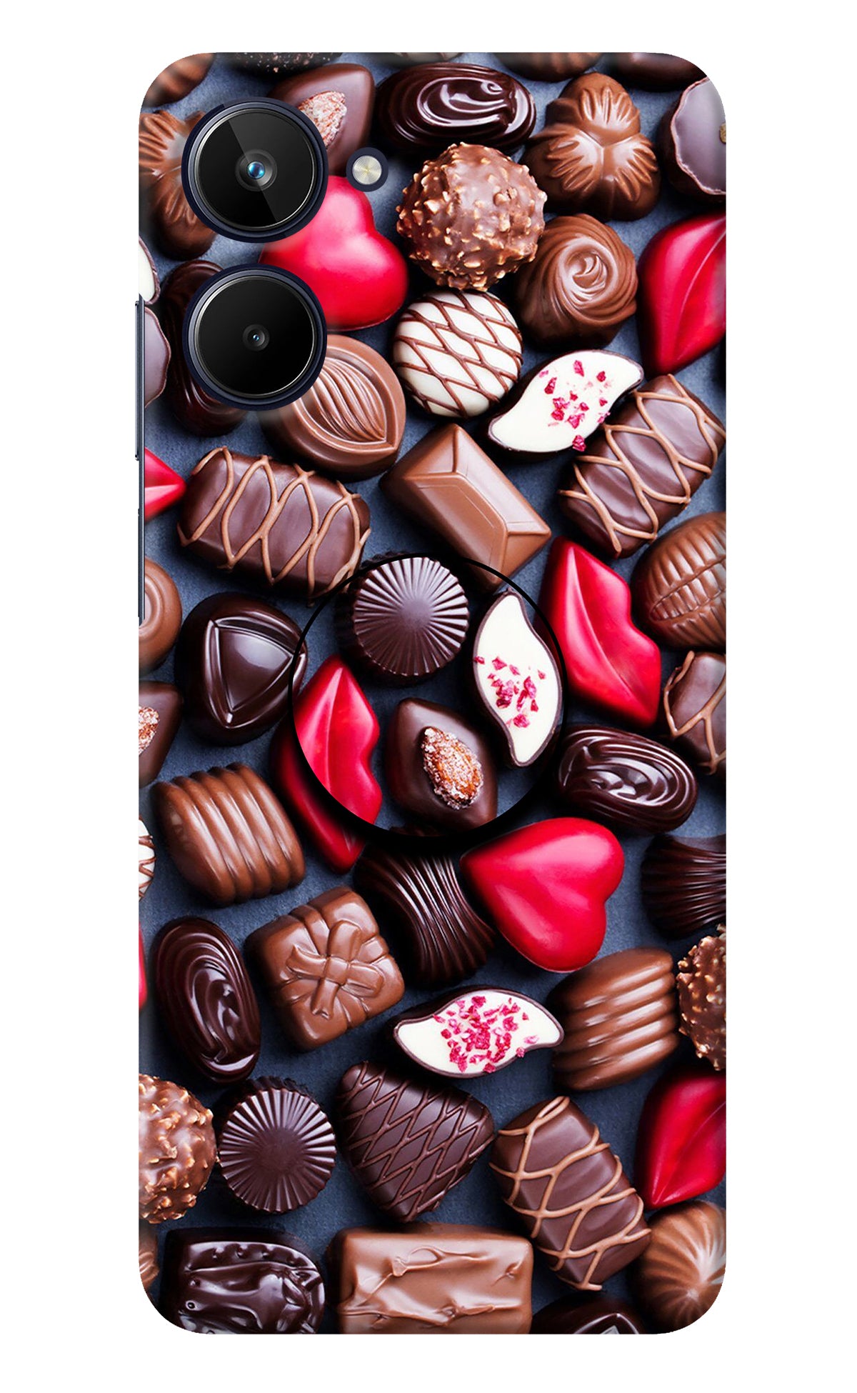 Chocolates Realme 10 Pop Case