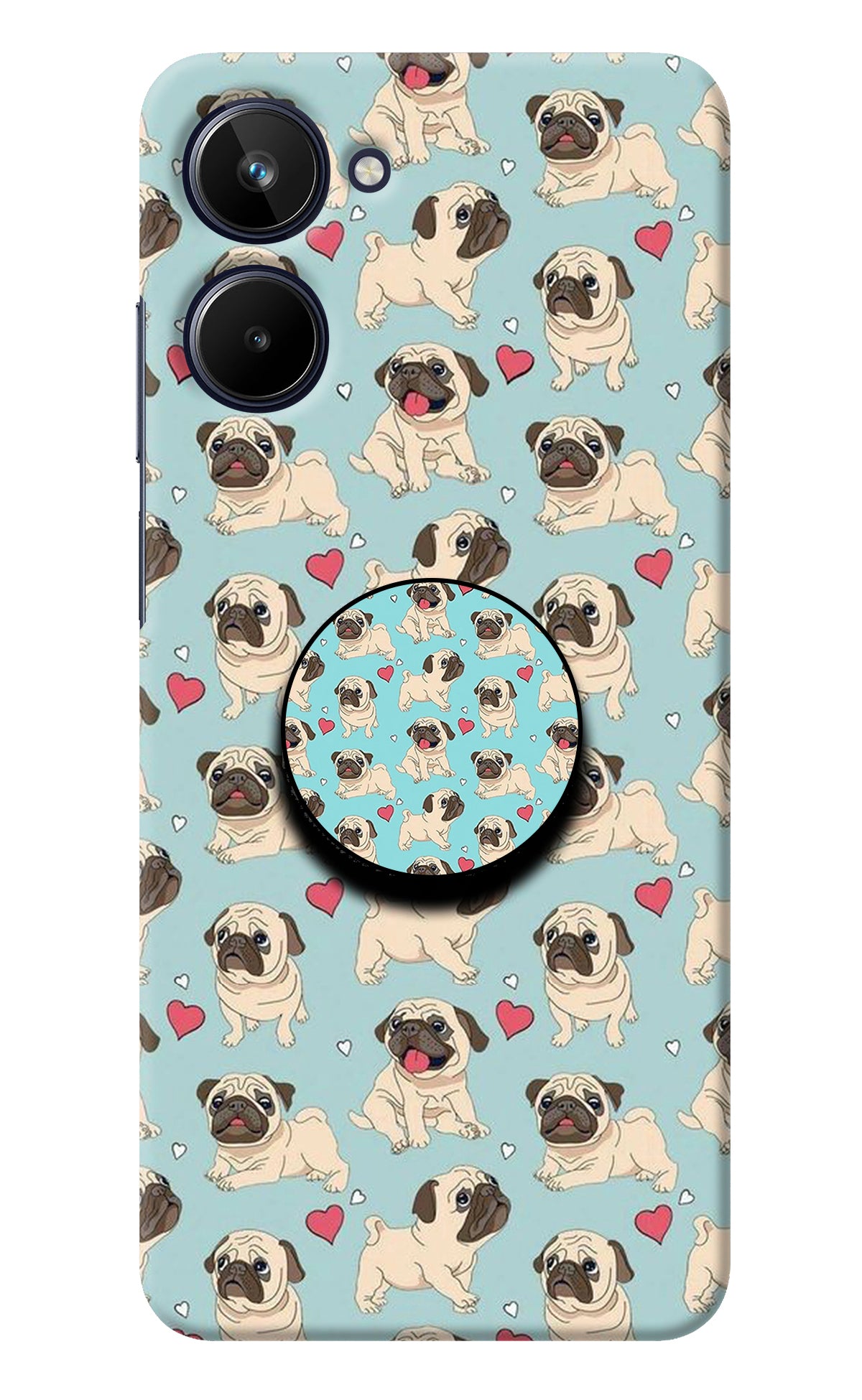 Pug Dog Realme 10 Pop Case