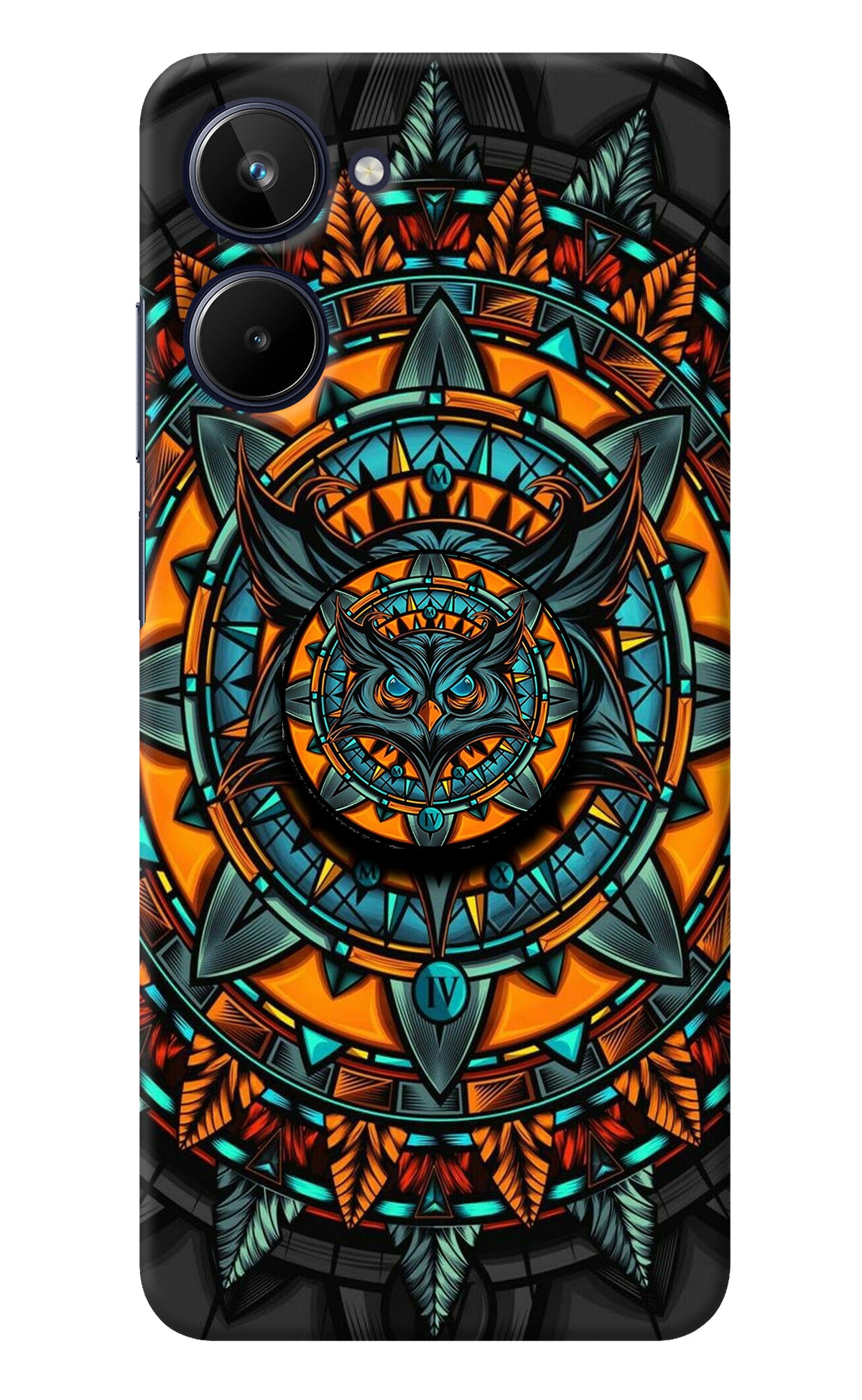 Angry Owl Realme 10 Pop Case