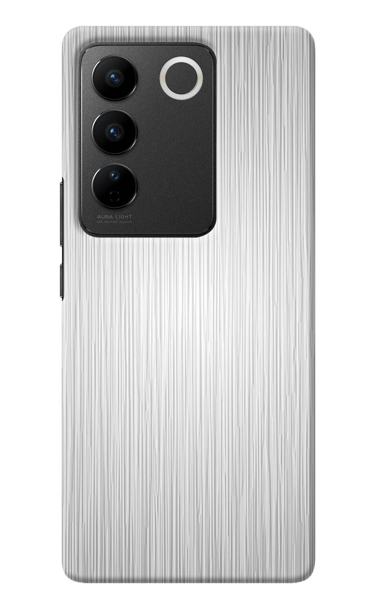 Wooden Grey Texture Vivo V27/V27 Pro Back Cover