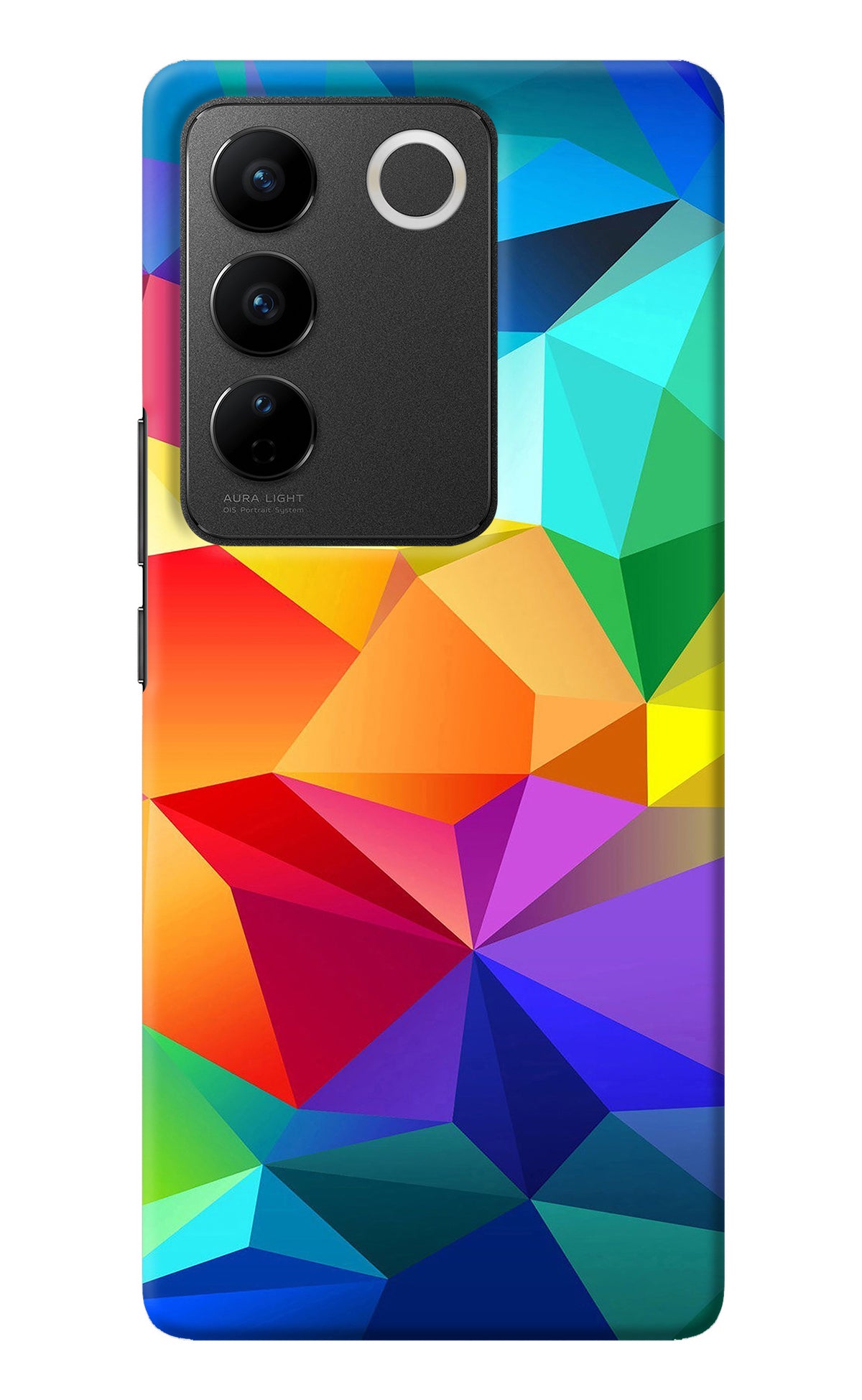 Abstract Pattern Vivo V27/V27 Pro Back Cover