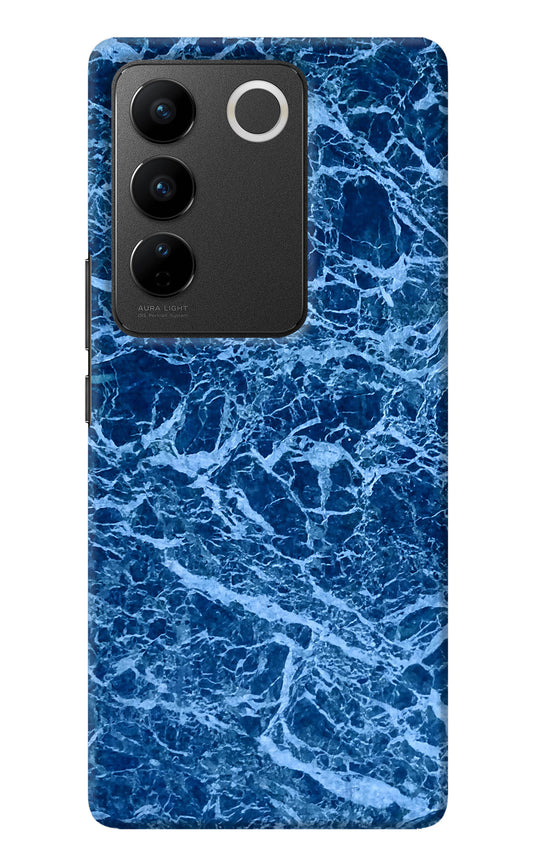 Blue Marble Vivo V27/V27 Pro Back Cover