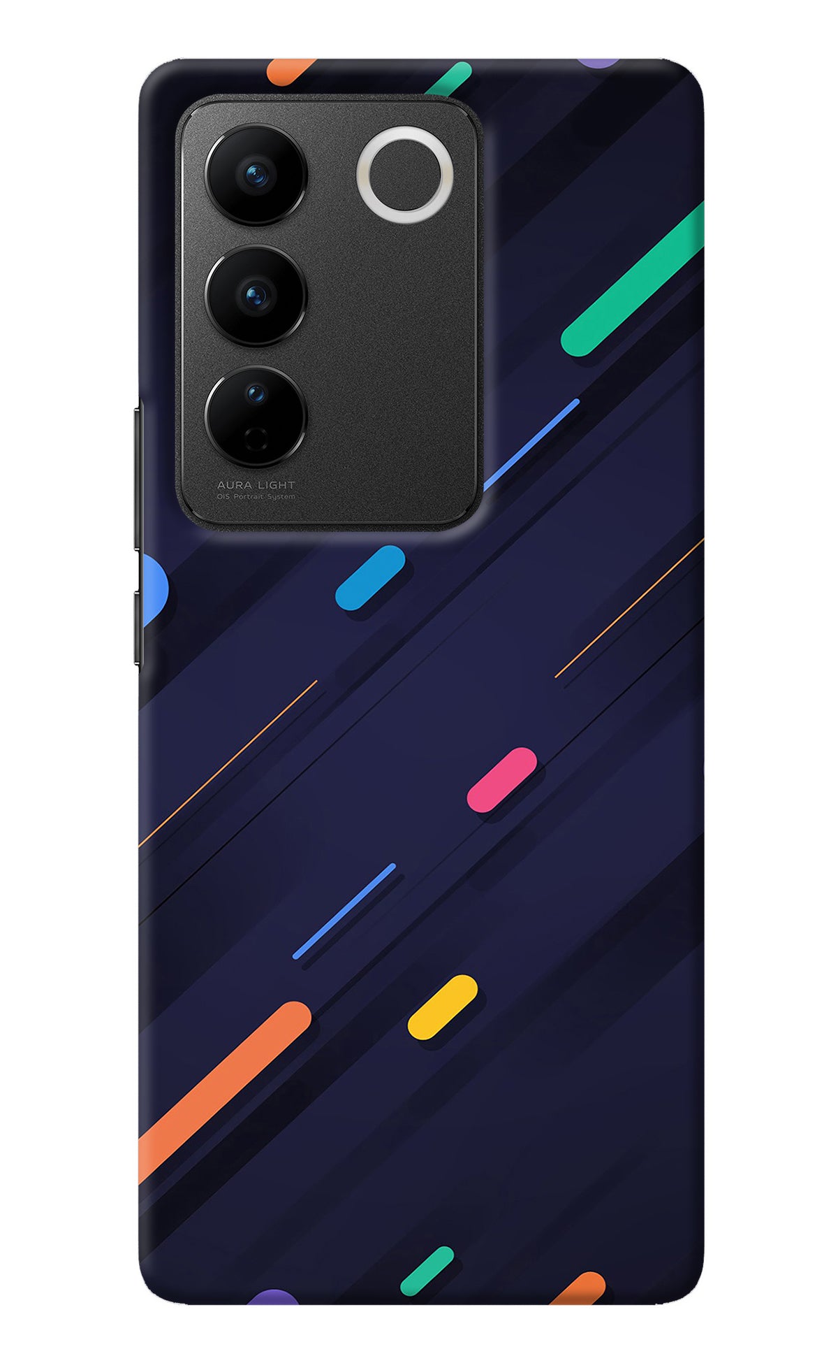 Abstract Design Vivo V27/V27 Pro Back Cover