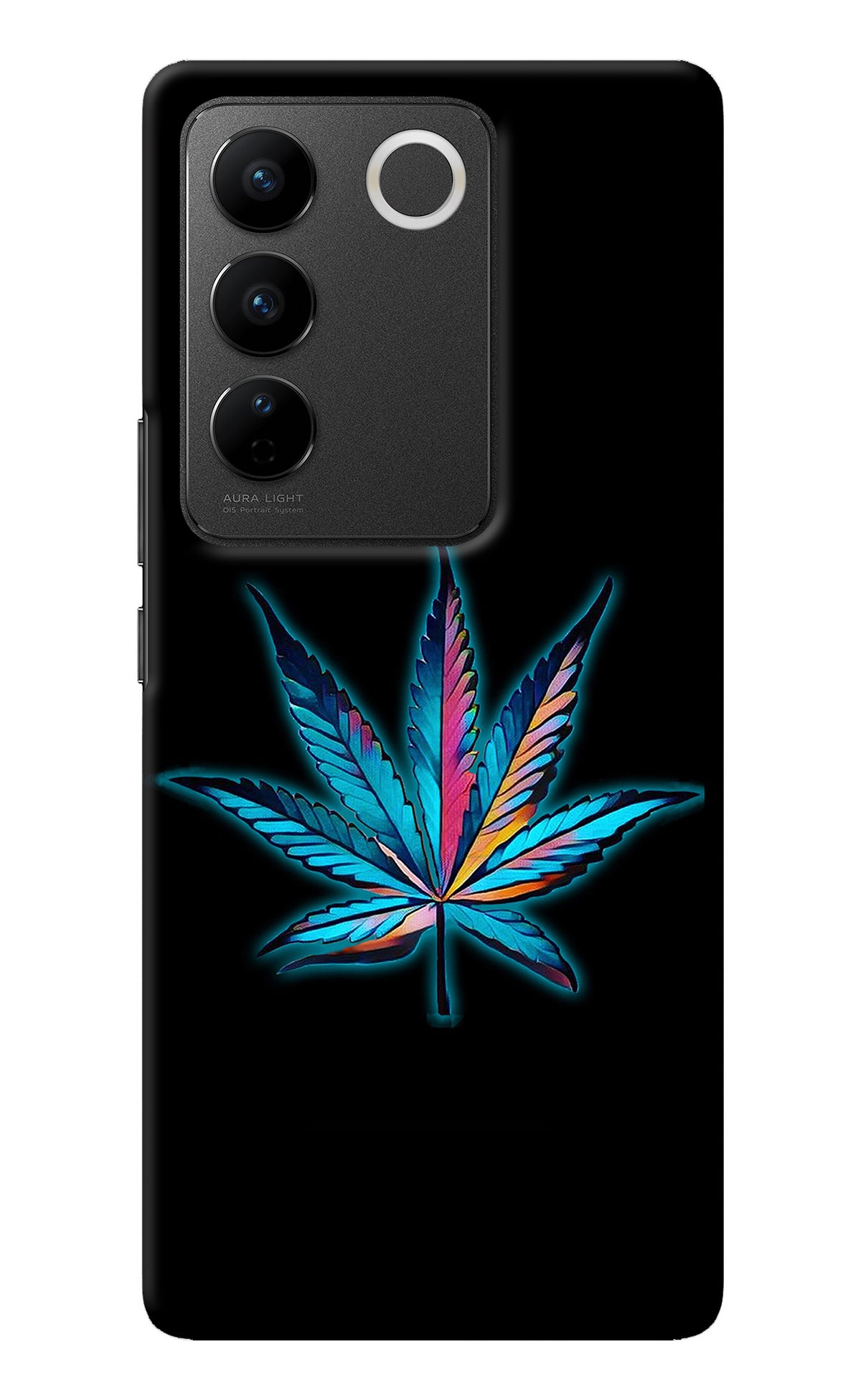 Weed Vivo V27/V27 Pro Back Cover