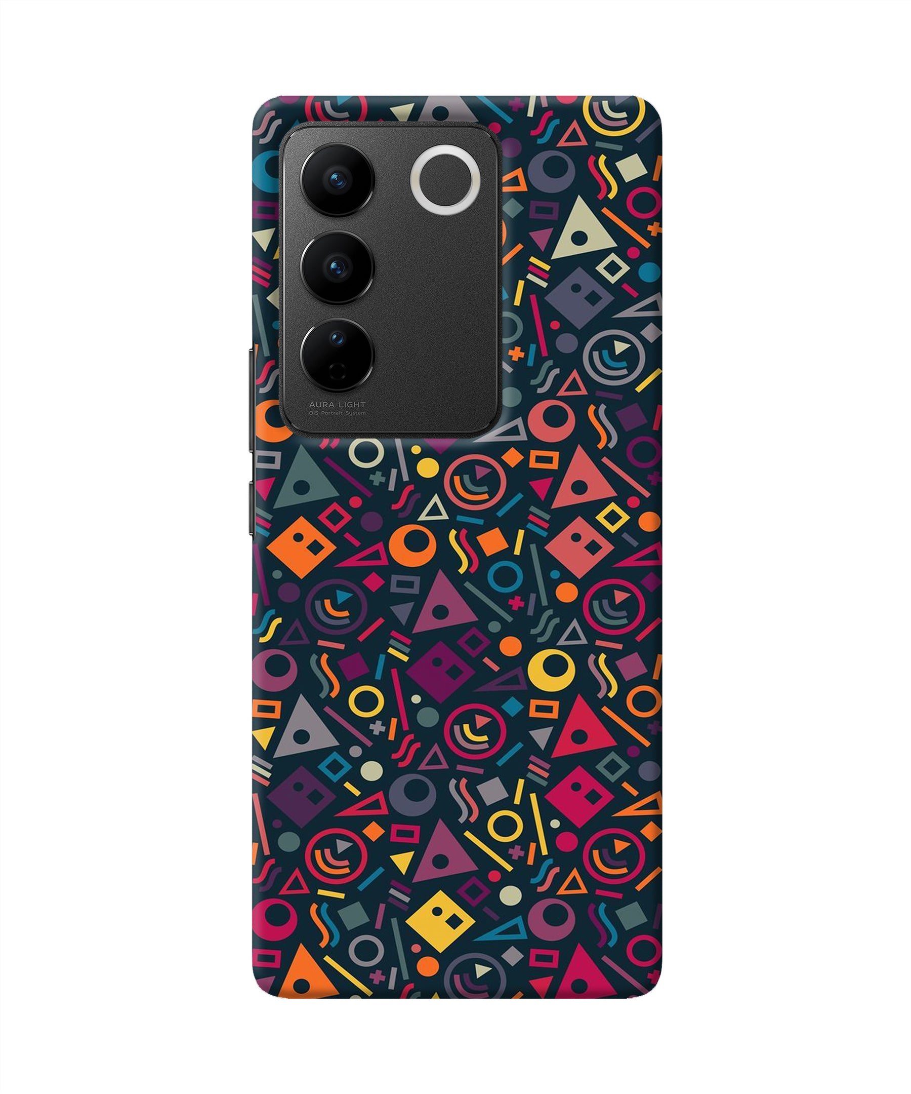 Geometric Abstract Vivo V27/V27 Pro Back Cover