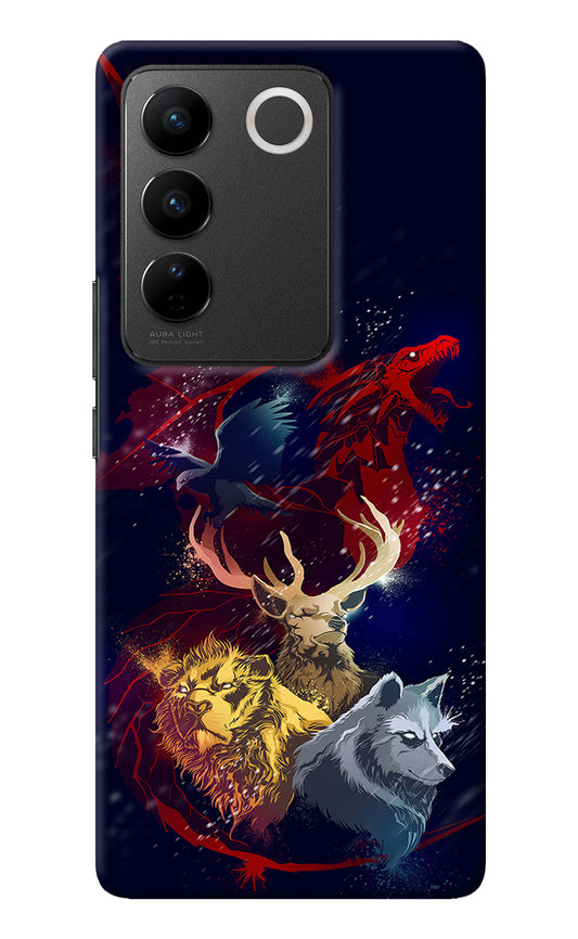 Game Of Thrones Vivo V27/V27 Pro Back Cover