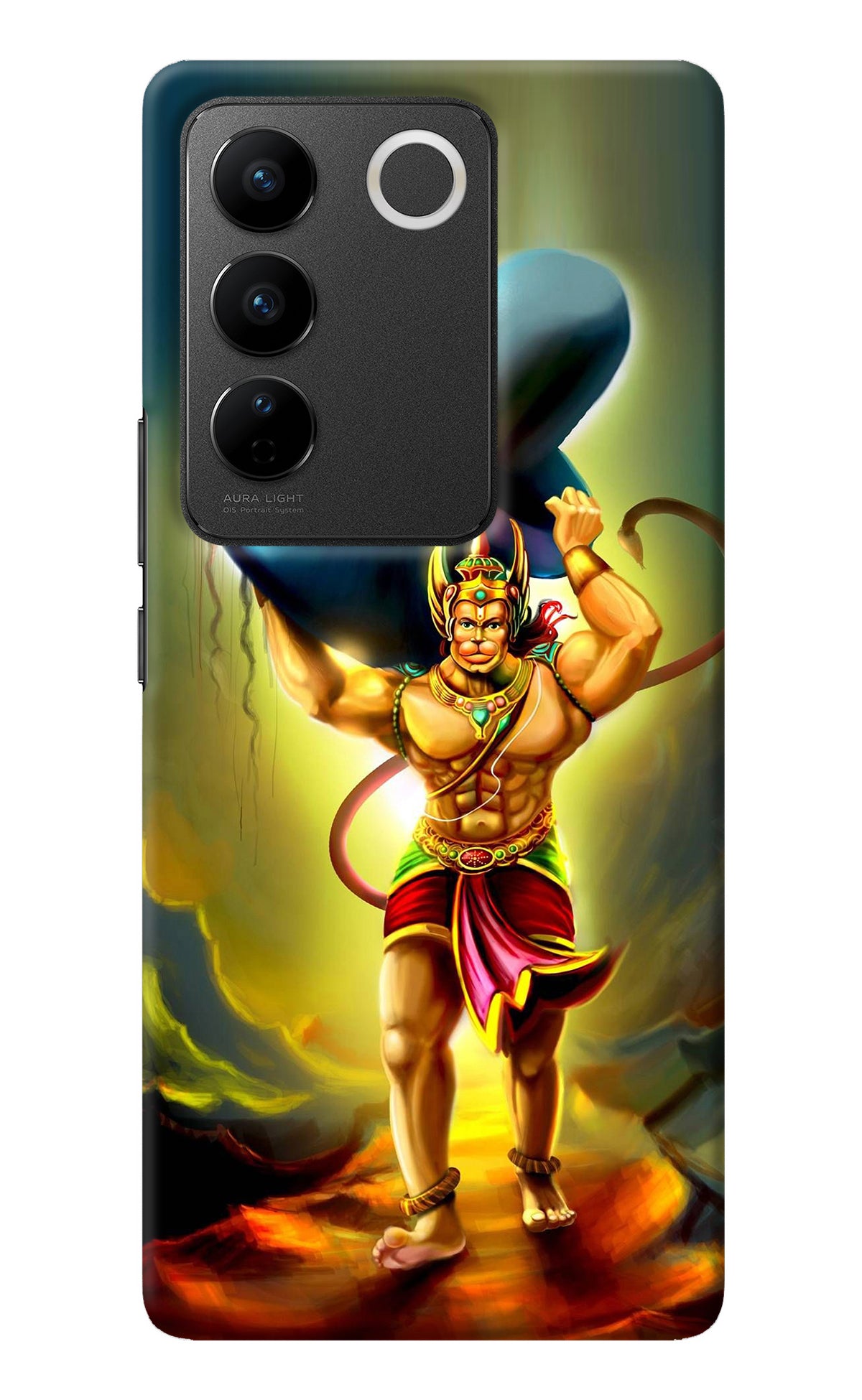 Lord Hanuman Vivo V27/V27 Pro Back Cover