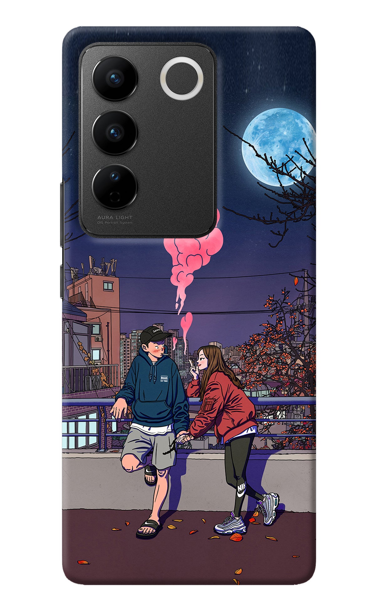 Chilling Couple Vivo V27/V27 Pro Back Cover