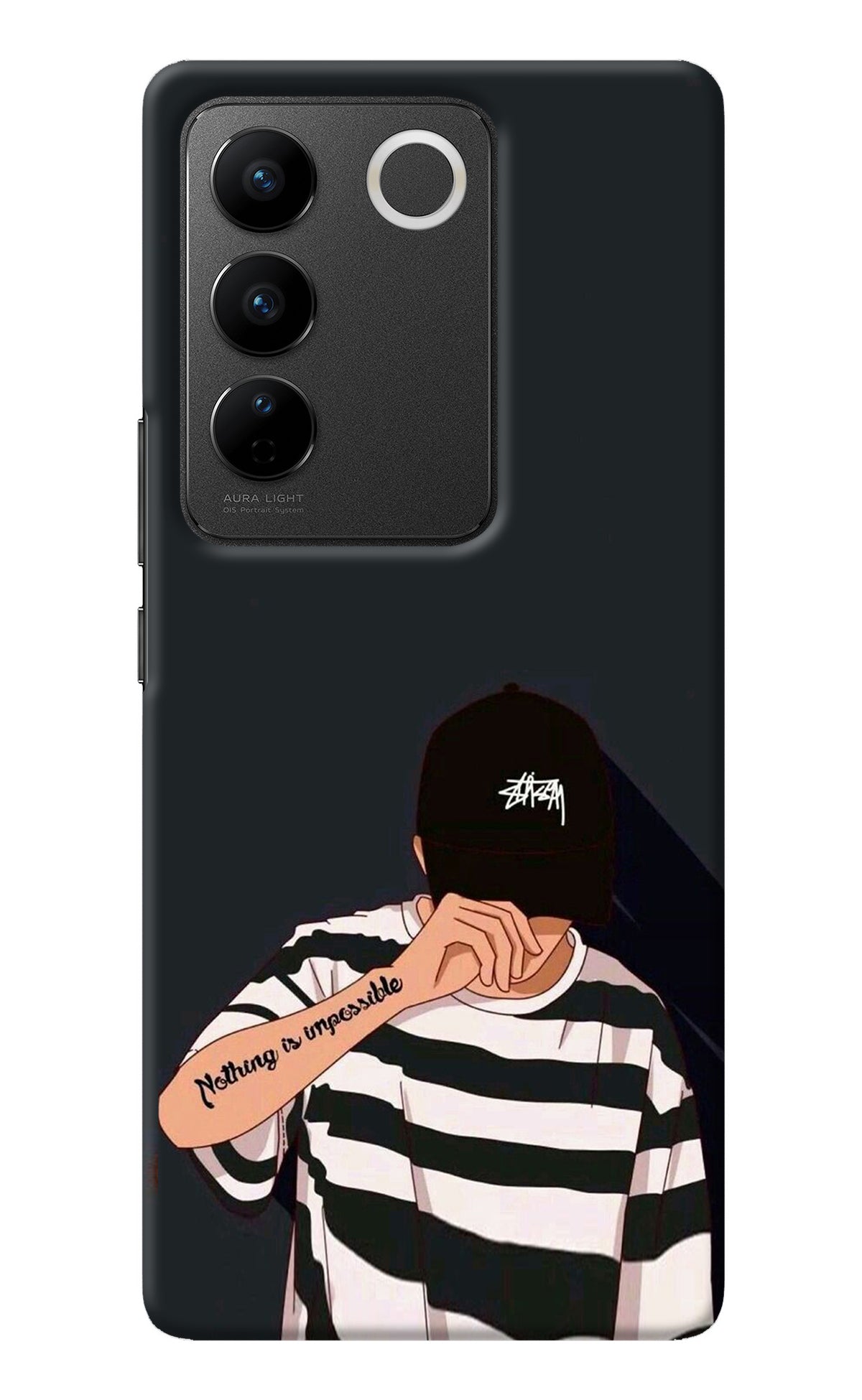 Aesthetic Boy Vivo V27/V27 Pro Back Cover