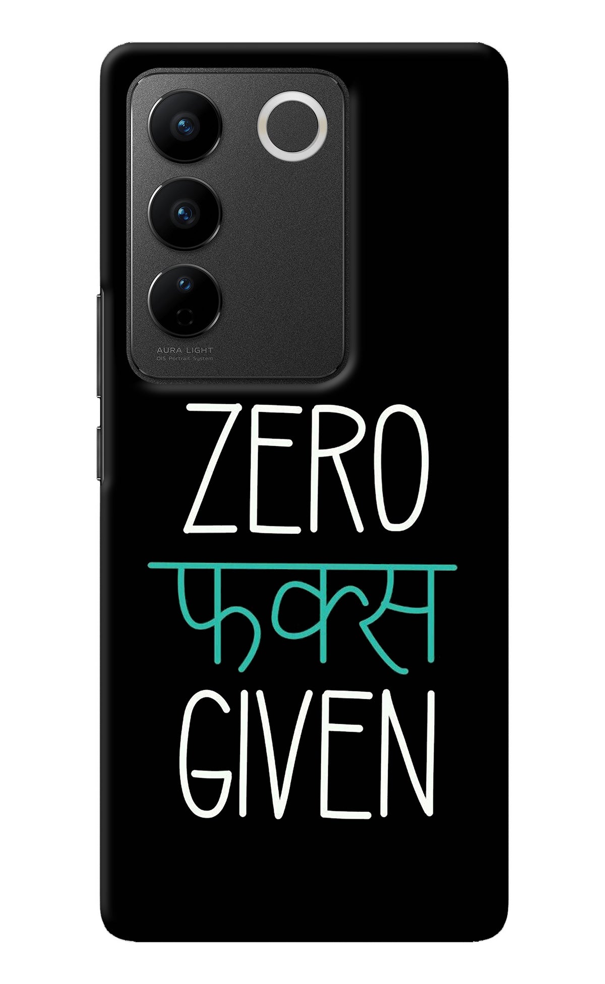 Zero Fucks Given Vivo V27/V27 Pro Back Cover