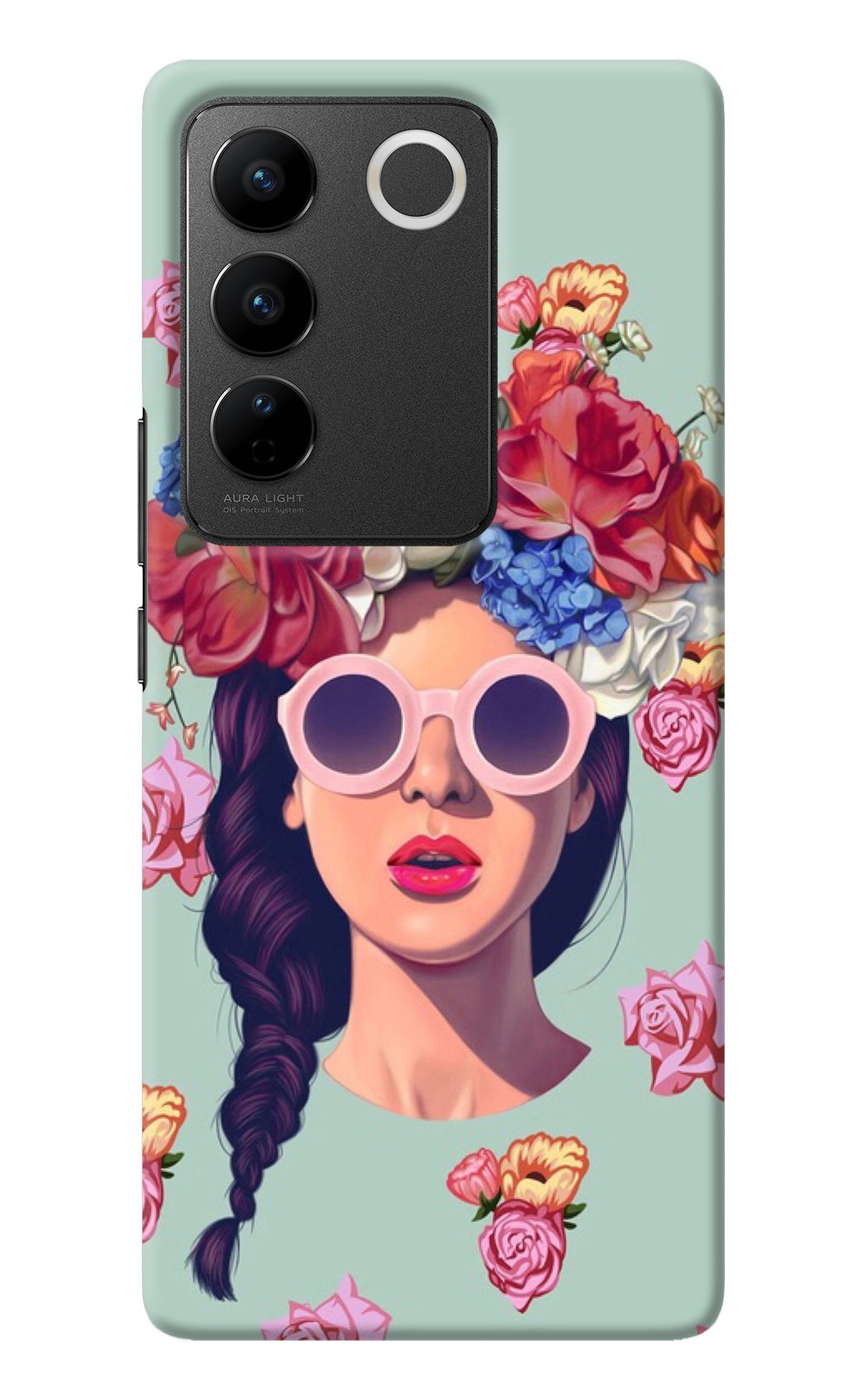 Pretty Girl Vivo V27/V27 Pro Back Cover