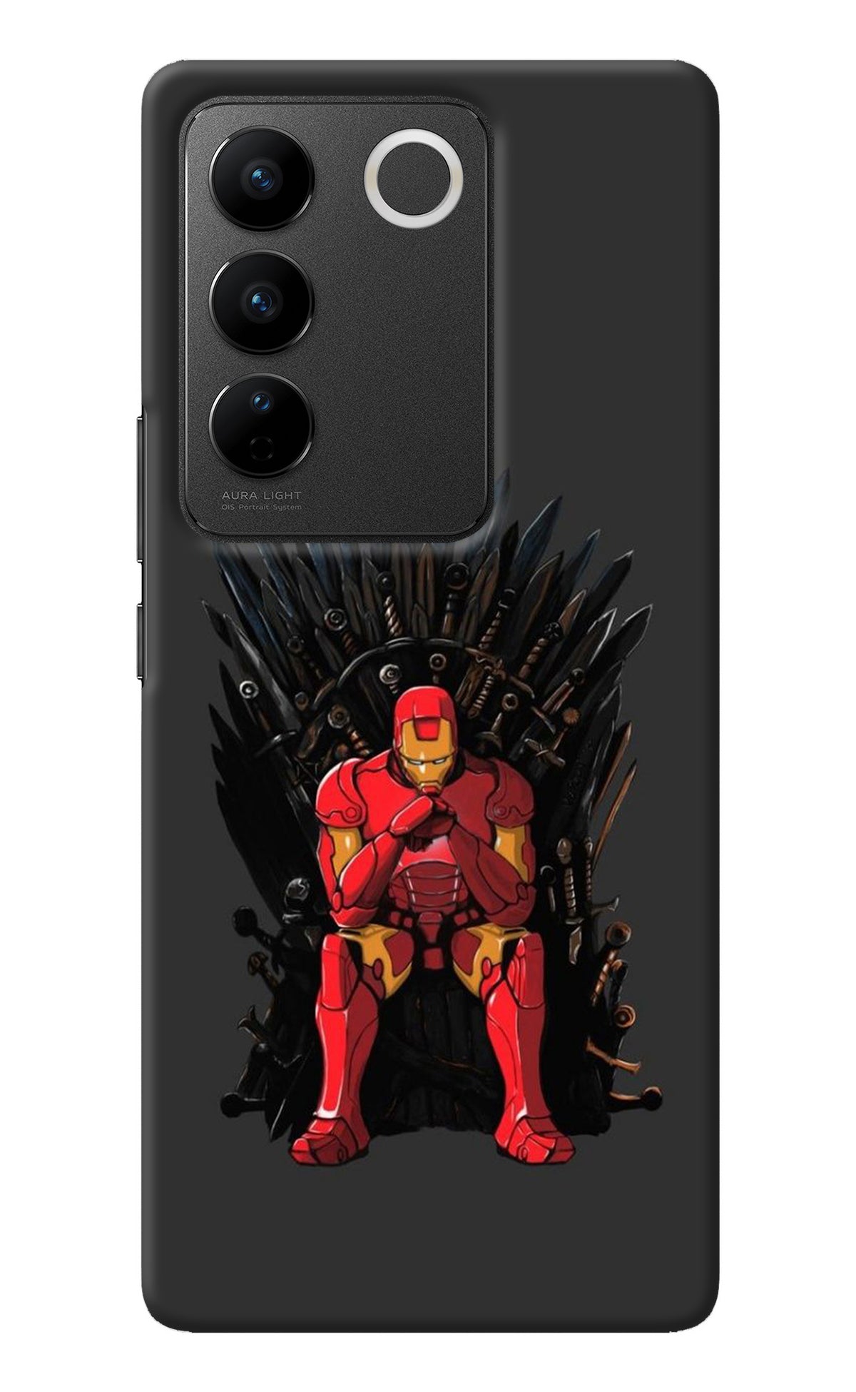 Ironman Throne Vivo V27/V27 Pro Back Cover