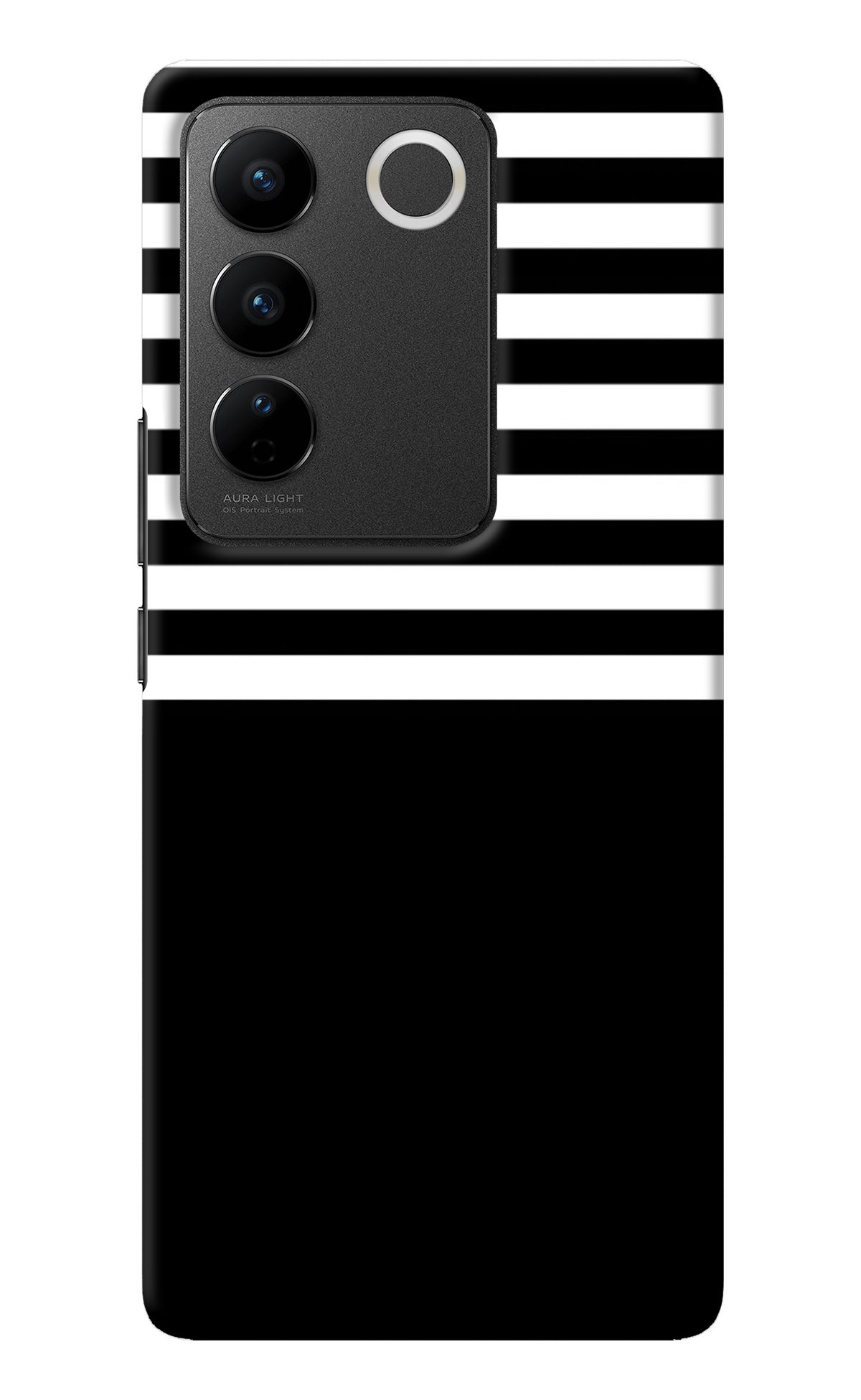 Black and White Print Vivo V27/V27 Pro Back Cover