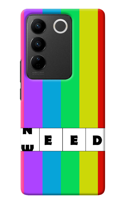 Need Weed Vivo V27/V27 Pro Back Cover